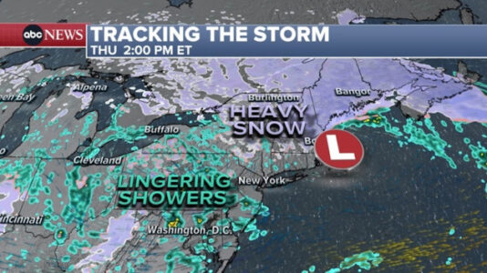 Nor’easter pummels Northeast with strong winds, heavy snow, torrential rain