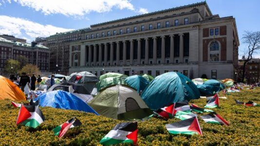 Student protesters begin dismantling some tents as negotiations with Columbia University progress