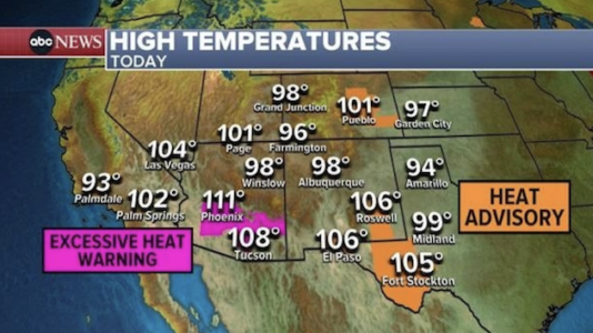 Potentially deadly heat wave envelops most of the nation