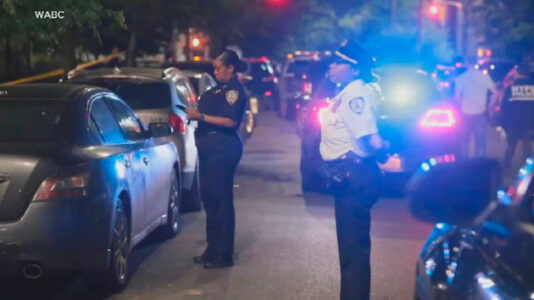 Suspects sought in shooting of two girls, ages 9 and 11, caught in the crossfire on a New York City playground