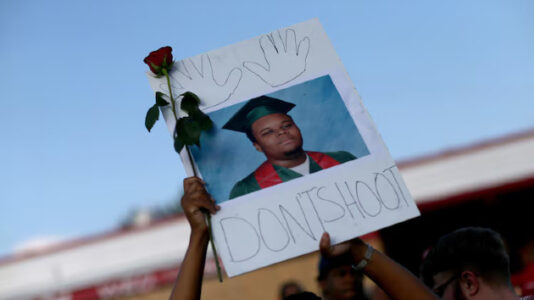 Michael Brown’s mom pushes for justice for her son in public hearing