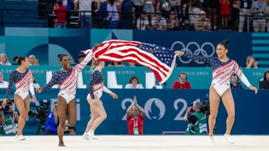 Simone Biles wins 2nd career Olympic gold in women’s gymnastics all-around, Suni Lee takes bronze