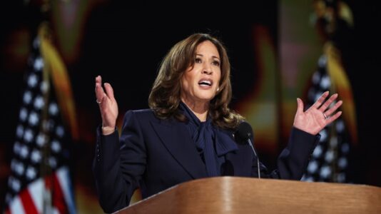 Harris, pressed on changing policy positions, says ‘my values have not changed’