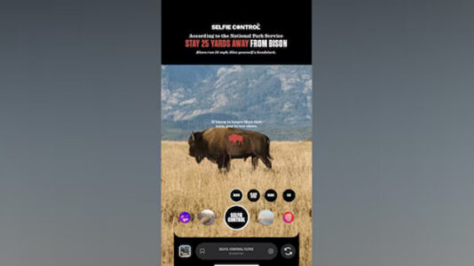 New Instagram filter will help keep Jackson Hole visitors from getting too close to wildlife