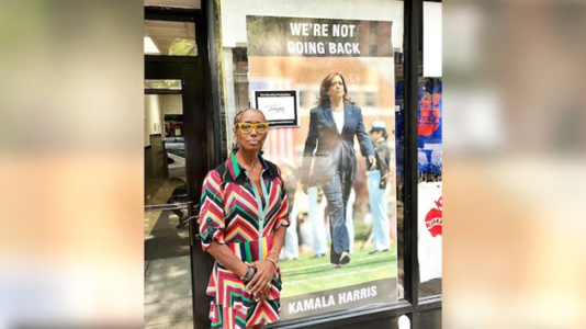 Arrest made in alleged attack over New York City store owner’s Kamala Harris window display