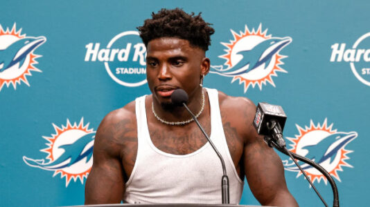 ‘Violent conduct’: Miami Dolphins speak out after Tyreek Hill handcuffed on ground in traffic stop