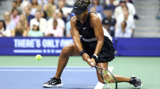 Naomi Osaka says motherhood made her ‘proud’ after early US Open exit