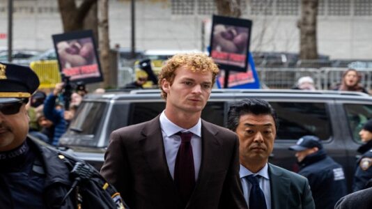 Daniel Penny takes in Army-Navy game with Trump, Vance days after acquittal