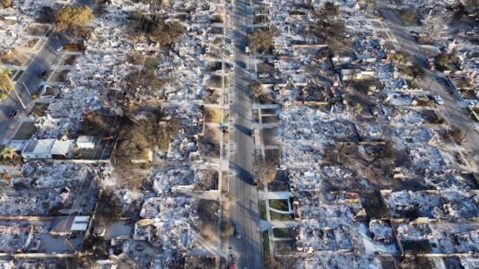 Rain headed to fire-ravaged Southern California will bring threat of landslides