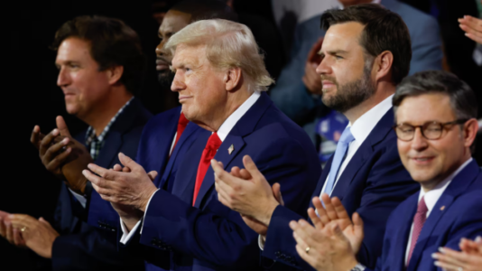 Tucker Carlson’s son Buckley is joining JD Vance’s staff