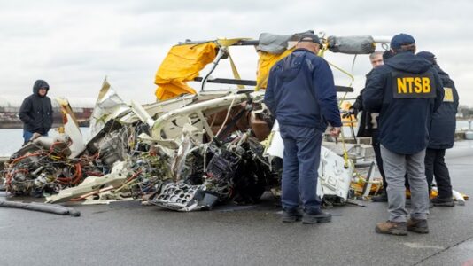 Tourist helicopter that crashed into the Hudson did not have a flight recorder: NTSB