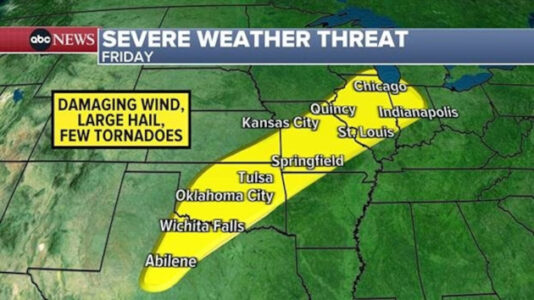 Severe weather continues through Easter weekend across Central US