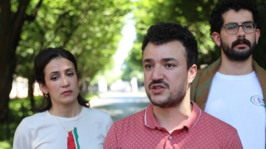 Mahmoud Khalil’s wife gives birth after ICE denied his request to attend delivery