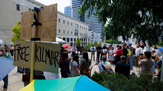 Kilmar Abrego Garcia detained at ICE office in Maryland