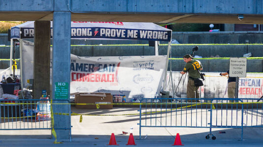 US college campuses experiencing epidemic of swatting calls following shooting death of Charlie Kirk