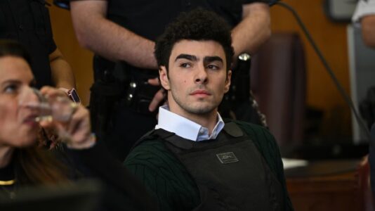 Prosecutors in pretrial hearing play 911 call that led to Luigi Mangione’s arrest