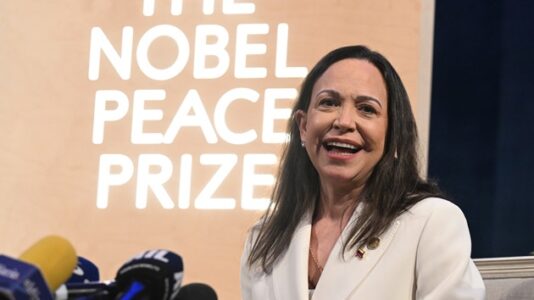 Venezuelan opposition leader Machado ‘grateful’ to Trump after giving him her Nobel medal