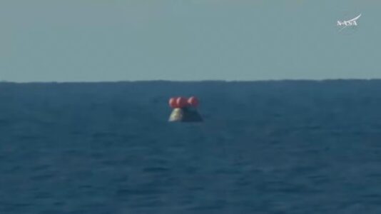 Artemis II: Crew exits spacecraft after successful splashdown